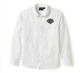 CHEMISE "BAR&SHIELD SOLID" 