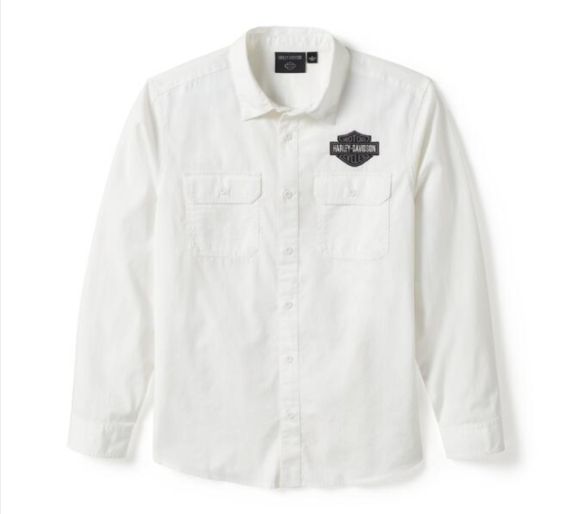 CHEMISE "BAR&SHIELD SOLID" 