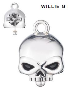 CLOCHETTE "WILLIE G SKULL RIDE BELL"