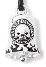 CLOCHETTE "WILLIE G SKULL WITH FLAMES" 