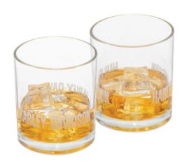 SET DEUX VERRES A WHISKY HARLEY-DAVIDSON