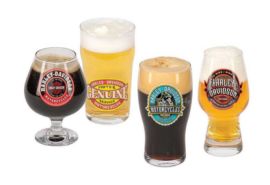 SET DE QUATRE VERRES A BIERE HARLEY- DAVIDSON
