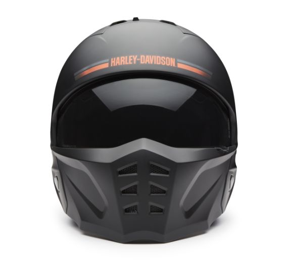 CASQUE NOIR MAT 2 en 1 - HARLEY DAVIDSON - 