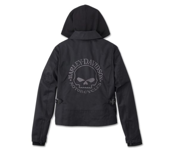 BLOUSON STYLE PERFECTO - 3 EN 1 - WILLIE G - HARLEY DAVIDSON 