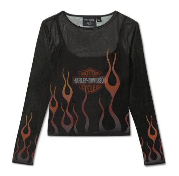 Tee-shirt en maille "Flames For Days" - Harley-Davidson