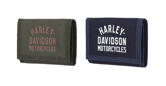 Portefeuille toile Harley-Davidson