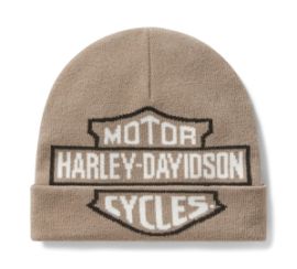 BONNET OVERSIZE BAS & SHIELD - CINDER  - HARLEY DAVIDSON Shield - 