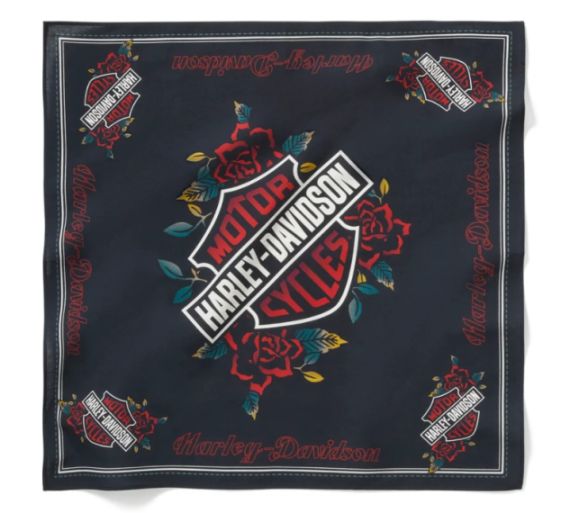 Bandana Serpent Rose