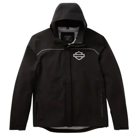 VESTE DE PLUIE FULL FORCE NOIRE - HARLEY DAVIDSON - 