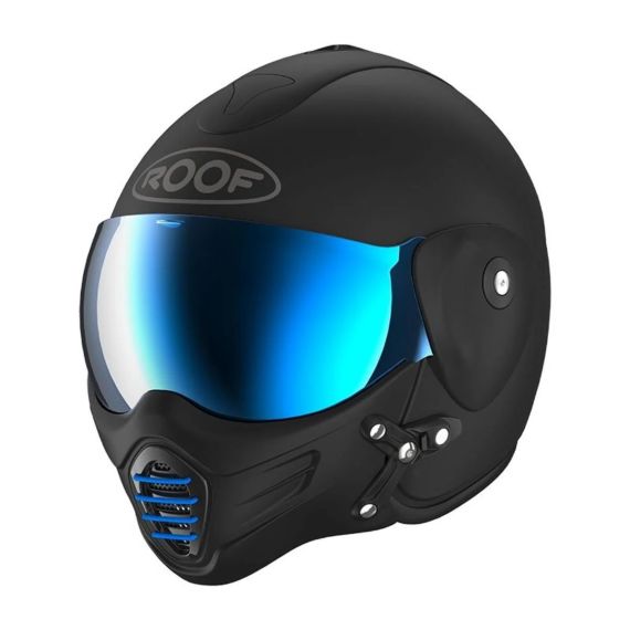 CASQUE ROOF ROADSTER IRO MAT BLACK BLUE 
