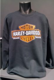 SWEATSHIRT CONCESSION "ELONGATED" GOLFE DE BRETAGNE - HARLEY DAVIDSON - 