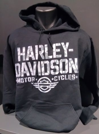 SWEATSHIRT DE CONCESSION "CAMO" GOLFE DE BRETAGNE - HARLEY DAVIDSON - 