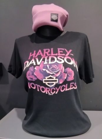 TEE SHIRT CONCESSION "FLOURISH" GOLFE DE BRETAGNE - HARLEY DAVIDSON - 