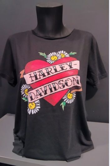 TEE SHIRT CONCESSION "ADORE" GOLFE DE BRETAGNE - HARLEY DAVIDSON - 