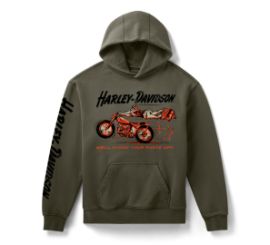 Sweatshirt &agrave; capuche H-D &ldquo;Knock Your Pants Off&rdquo;