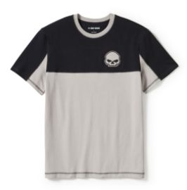 T-shirt &agrave; manches courtes Willie G &trade; Skull Colorblock