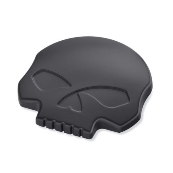 FAUX BOUCHON DE RESERVOIR WILLIE G SKULL - NOIR 