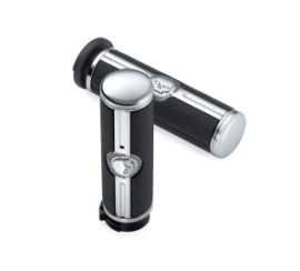 POIGNEE DE GUIDON SKULL - HARLEY DAVIDSON - 