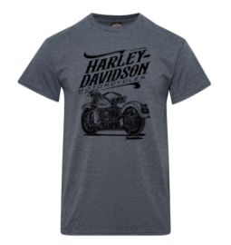TEE SHIRT CONCESSION "NOSTALGIA" EDITION LIMITEE 20 ANS HARLEY-DAVIDSON RENNES
