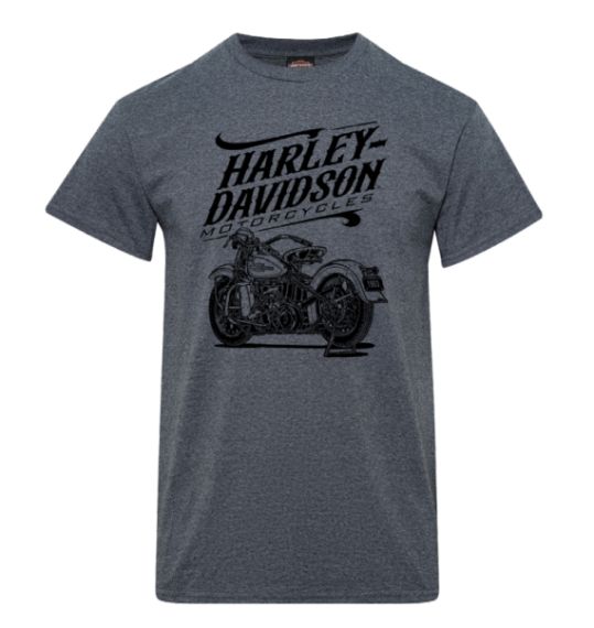 TEE SHIRT CONCESSION "NOSTALGIA" EDITION LIMITEE 20 ANS HARLEY-DAVIDSON RENNES