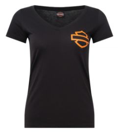 TEE SHIRT CONCESSION "OPEN B&S ON BLACK" EDITION LIMITEE 20 ANS HARLEY-DAVIDSON RENNES