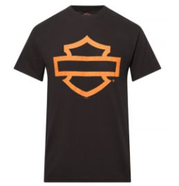 TEE SHIRT CONCESSION "OPEN B&S ON BLACK" EDITION LIMITEE 20 ANS HARLEY-DAVIDSON RENNES