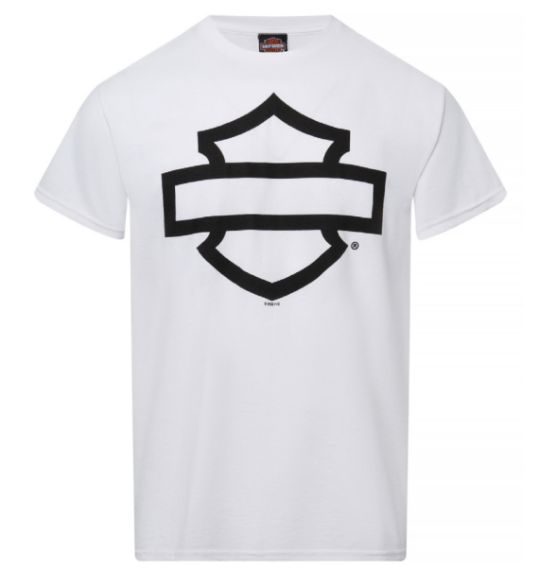 TEE SHIRT CONCESSION "OPEN B&S ON WHITE" EDITION LIMITEE 20 ANS HARLEY-DAVIDSON RENNES