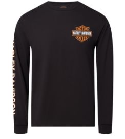 TEE SHIRT CONCESSION "B&S ON BLACK" EDITION LIMITEE 20 ANS HARLEY-DAVIDSON RENNES