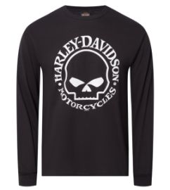 TEE SHIRT CONCESSION "WG SKULL" EDITION LIMITEE 20 ANS HARLEY-DAVIDSON RENNES