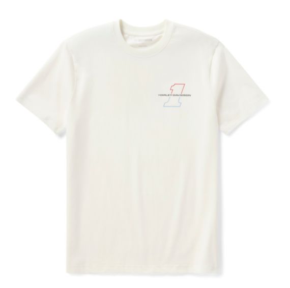 T-shirt Liberty Eagle pour hommes - Cloud Dancer