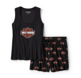 Ensemble pyjama imprim&eacute; Bar & Shield