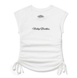 Haut fronc&eacute; Essential pour femme - Cloud Dancer