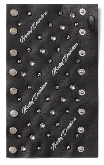 Support de queue de cheval en cuir clout&eacute; avec &eacute;pingle &agrave; cheveux