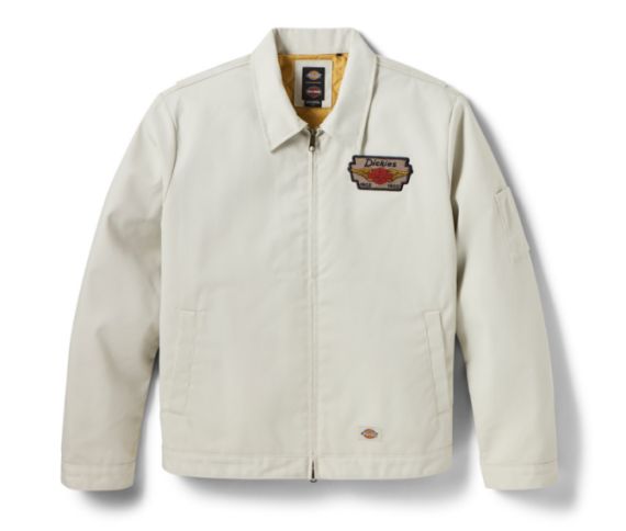 Blouson matelass&eacute; Dickies x H-D - Bone
