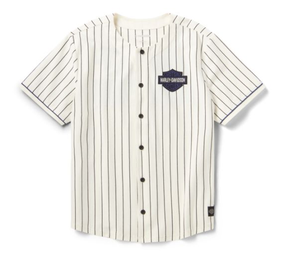 Maillot de baseball H-D&reg; Essential &agrave; rayures