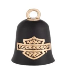 Clochette "B&S Raised Logo" bi couleur noir et dor&eacute;