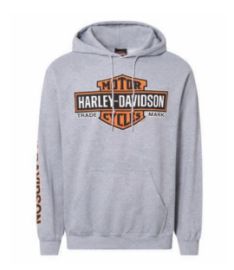 SWEATSHIRT CONCESSION "ELONGATED PULLOVER" EDITION LIMITEE 20 ANS HARLEY-DAVIDSON RENNES