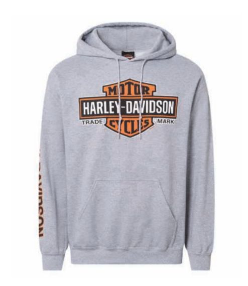 SWEATSHIRT CONCESSION "ELONGATED PULLOVER" EDITION LIMITEE 20 ANS HARLEY-DAVIDSON RENNES