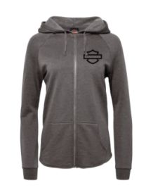SWEATSHIRT CONCESSION "OPEN B&S ZIP" EDITION LIMITEE 20 ANS HARLEY-DAVIDSON RENNES