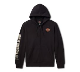 SWEAT A CAPUCHE ZIPPE ROUTE 66 - HARLEY DAVIDSON - 