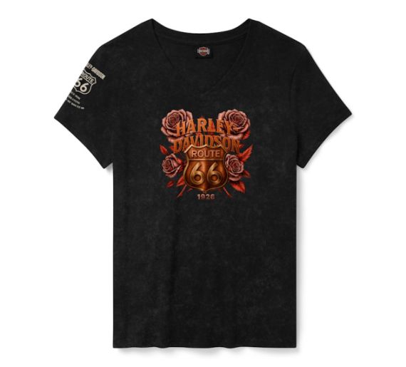 TEE SHIRT ROUTE 66 - HARLEY DAVIDSON - 