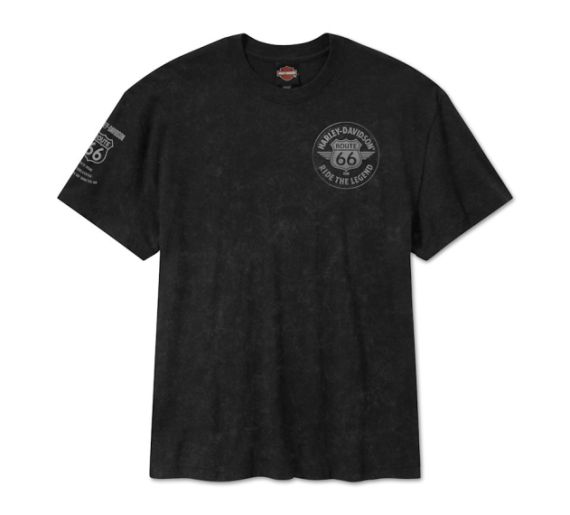 TEE SHIRT ROUTE 66 - HARLEY DAVIDSON - 