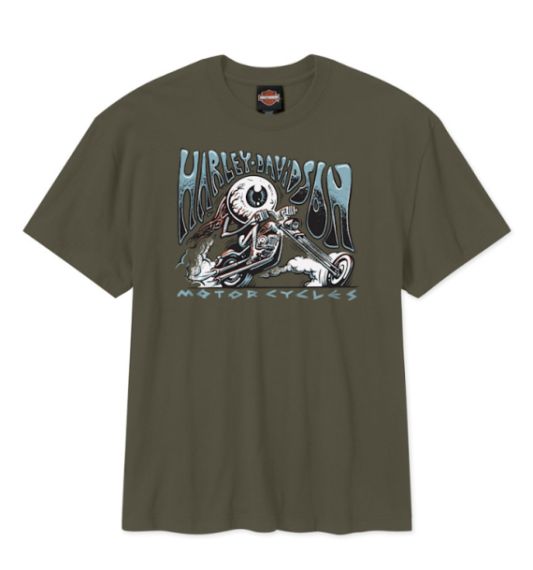 T-shirt H-D Eye on the Prize &agrave; manches courtes pour hommes