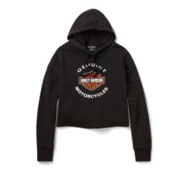 Sweat &agrave; capuche &agrave; bords bruts H-D Essential - HARLEY DAVIDSON - 