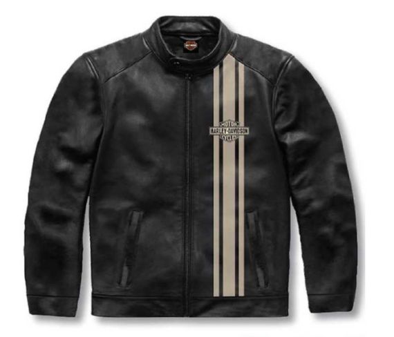 BLOUSON RACER SIMILI CUIR ENFANTS - HARLEY-DAVIDSON - 