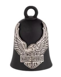 Clochette "FLYING EAGLE" bi couleur noir et argent