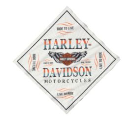 Bandana Harley-Davidson Ombre pour femmes - Cloud Dancer