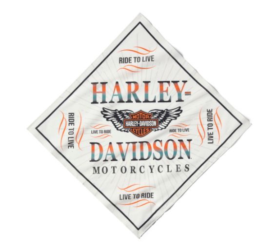 Bandana Harley-Davidson Ombre pour femmes - Cloud Dancer