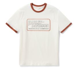 T-Shirt ringer vintage Drop H pour hommes