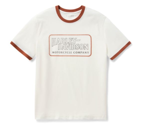T-Shirt ringer vintage Drop H pour hommes